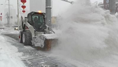 记者直击！乌鲁木齐清雪鏖战进行时