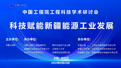 中国工程院工程科技学术研讨会 科技赋能新疆能源工业发展