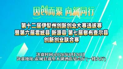 第十二届伊犁州创新创业大赛选拔赛
