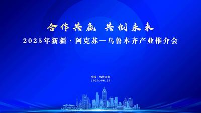2025年新疆·阿克苏一乌鲁木齐产业推介会