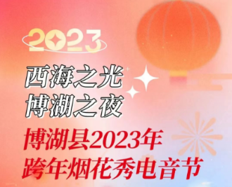 西海之光 博湖之夜 | 博湖县2023年跨年烟花秀电音节