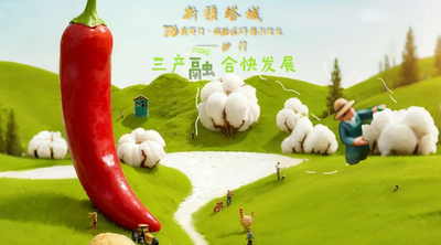 新疆塔城70载辉煌·试验区5年精彩绽放之沙湾三产融合快发展专场直播简介